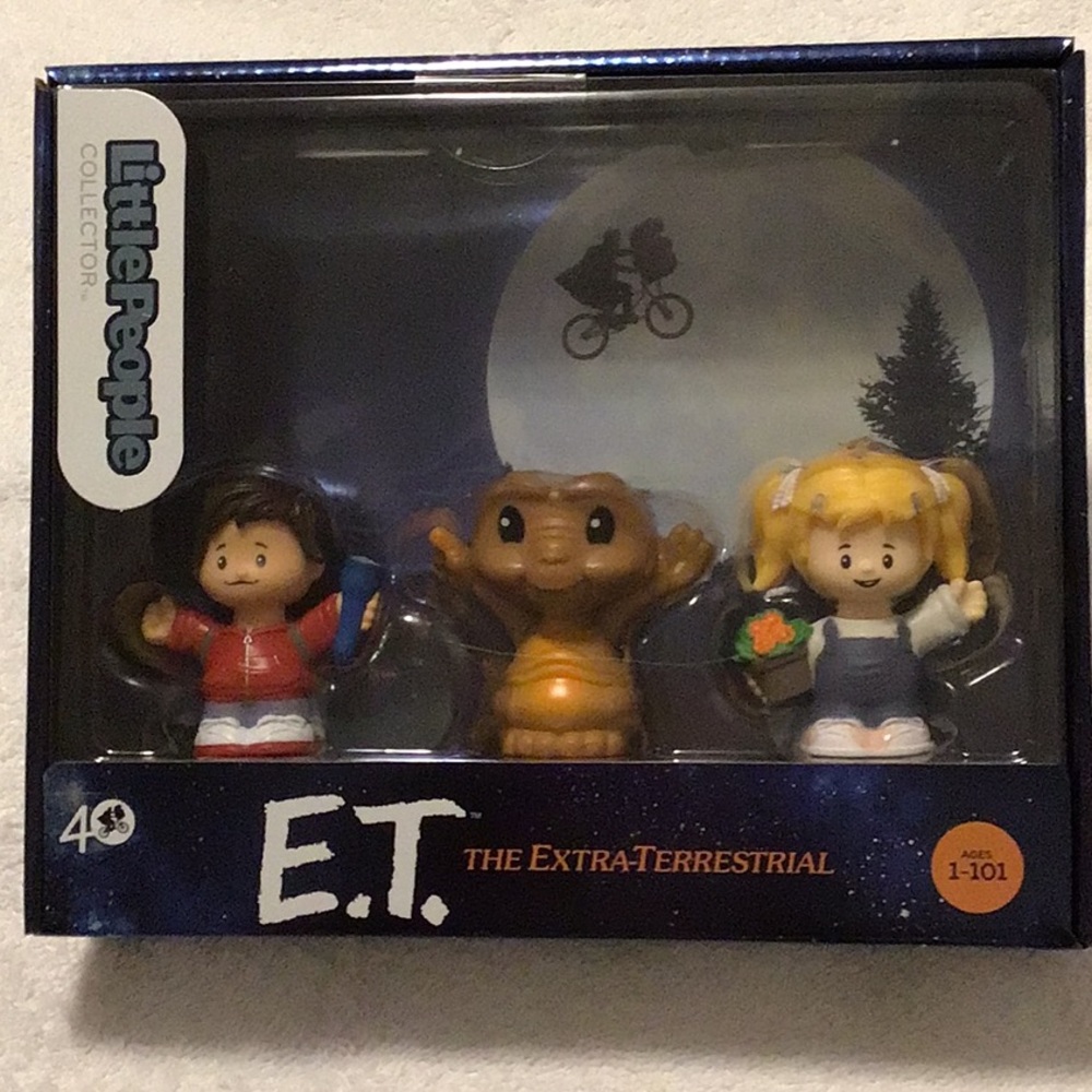 Fisher price little people collectors edition E.T extra terrestrial